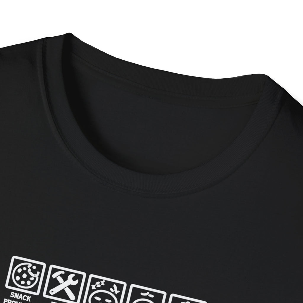 Funny Grandad T-Shirt — Spoils Grandchildren, Loves Biscuits & Hugs