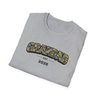 Granddad Est. 2026 T-Shirt — Camo Lettering Fathers Day Gift