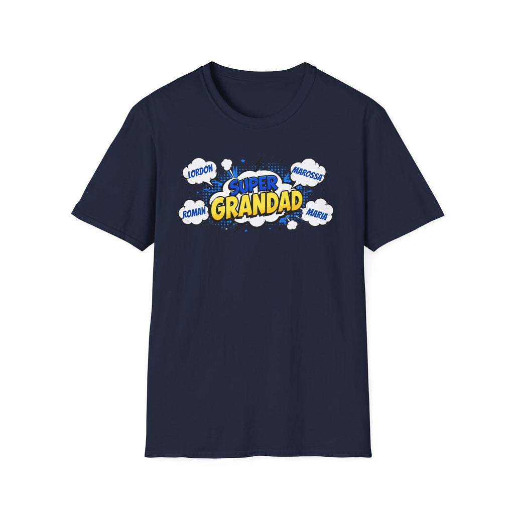 Super Grandad Comic-Style T-Shirt