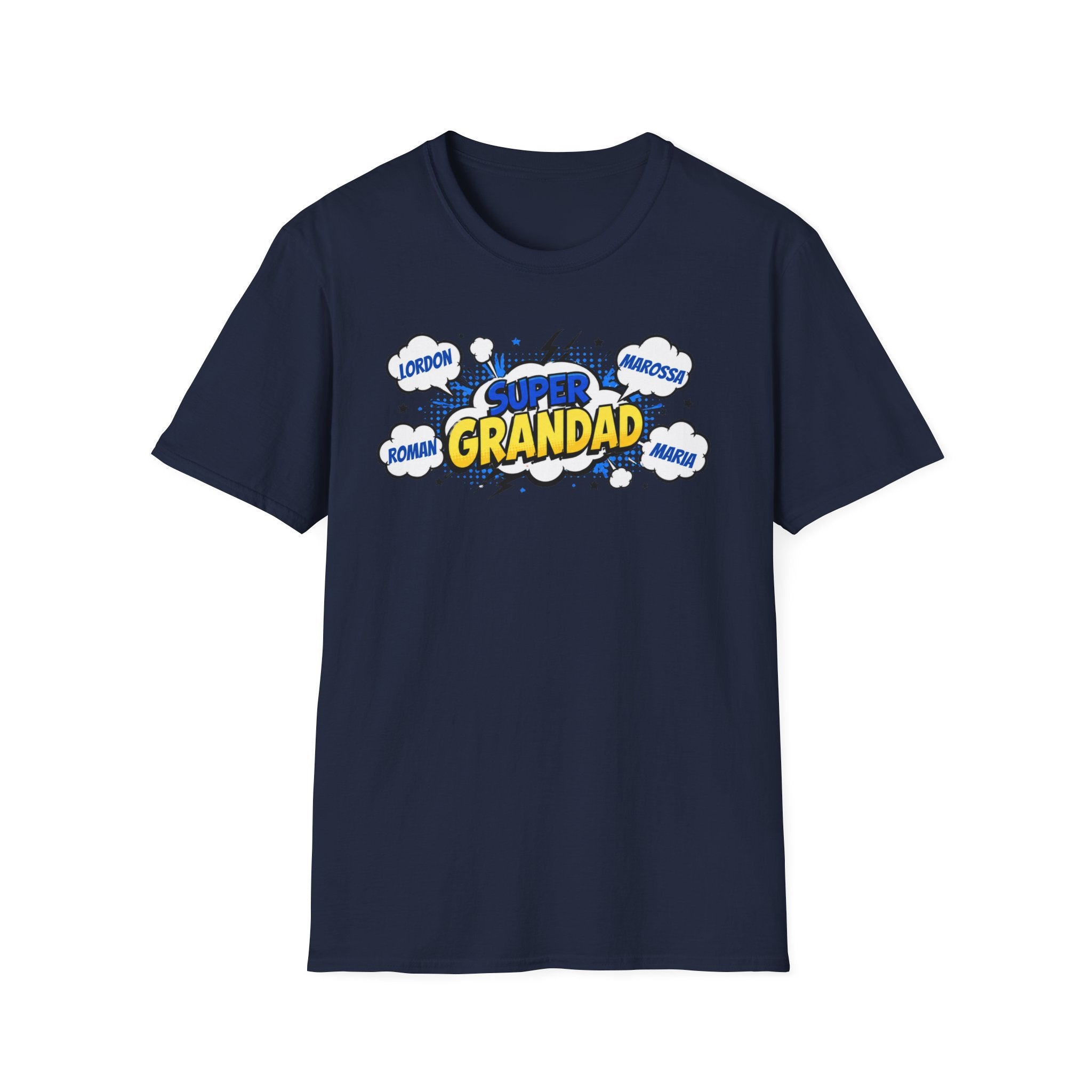 Super Grandad Comic-Style T-Shirt