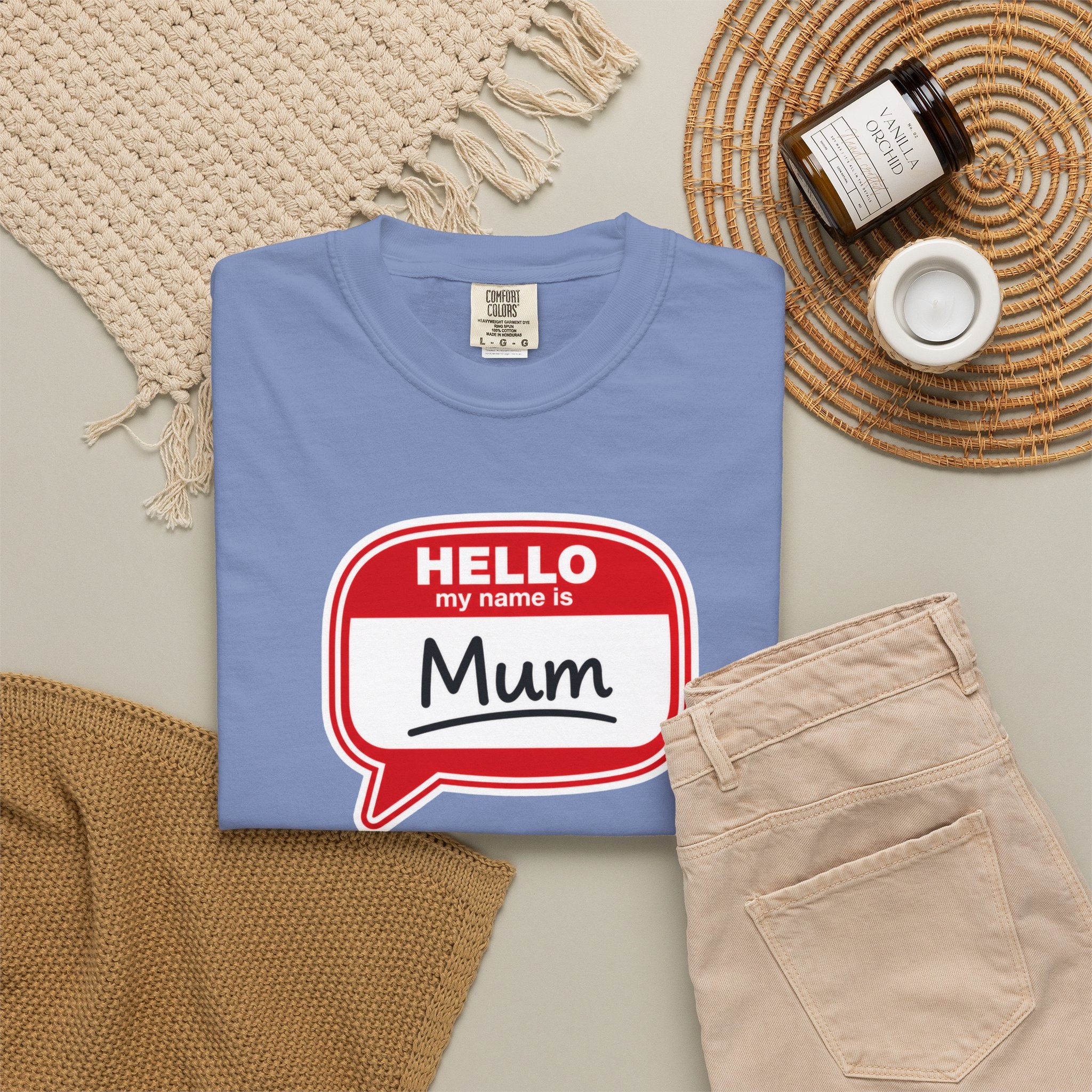 Hello My Name Is Mum T-Shirt