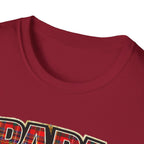 Papa Plaid T-Shirt – "Papa Loves his Little Clan" Grandfather Gift for Father's Day