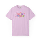 Mum Power T-Shirt — Cute Pink Heart Mothers Day Tee