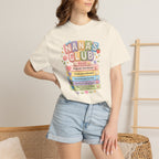 Nana's Club T-Shirt — Cute Floral Grandma Rules Tee