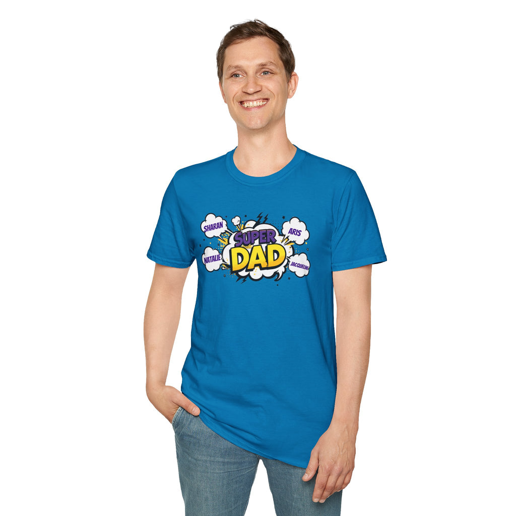 Super Dad Comic T-Shirt – Funny Father’s Day Gift