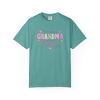 Grandma T-Shirt - "Becoming a Grandma Means My Heart Grows Bigger" - Cute Pastel New Grandma Gift