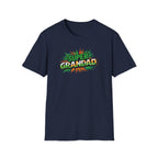 Super Grandad Ireland Flag/Irish themed T-Shirt — Retro Comic Style Gift for Grandpa (Father's Day, Birthday)