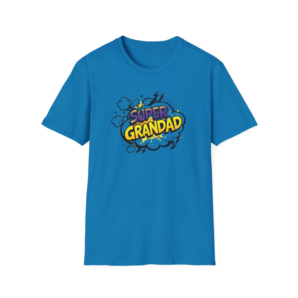 Super Grandad Comic-Style T-Shirt