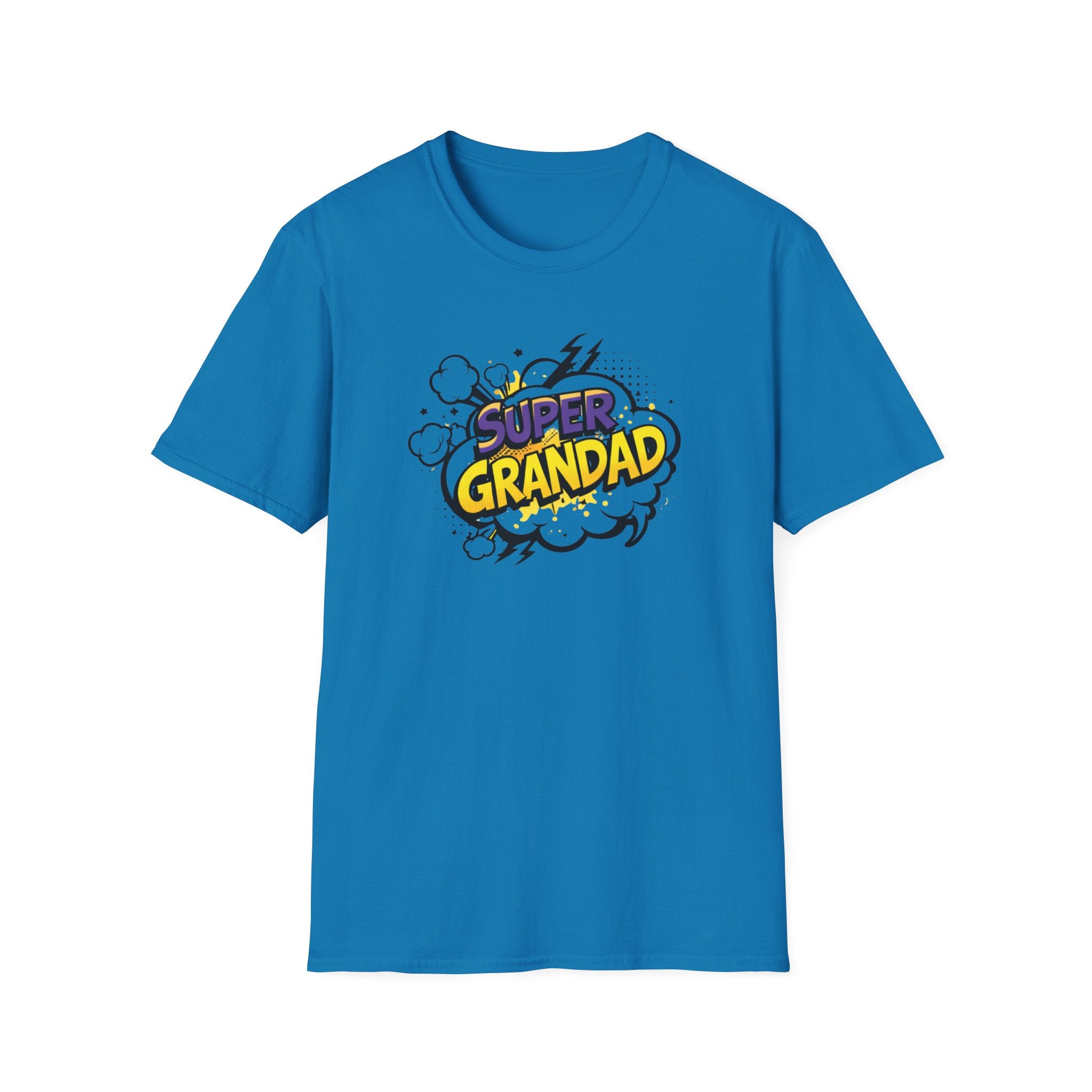 Super Grandad Comic-Style T-Shirt