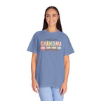 Grandma T-Shirt - My Favorite People Call Me Grandma (Cute Floral Retro Design)