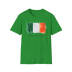Made in Ireland T-Shirt — Watercolor Irish Flag Tee