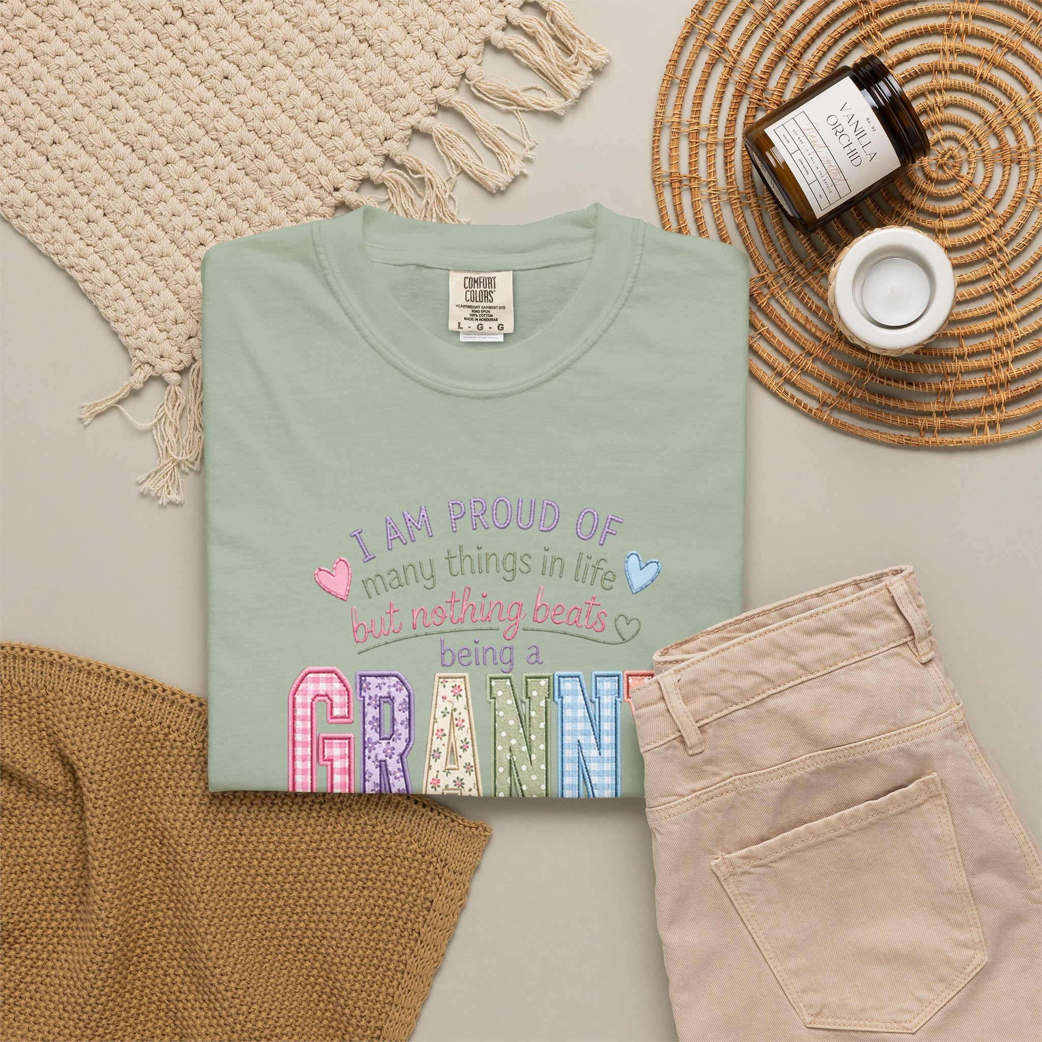 Granny Proud Tee — "I Am Proud of Many Things in Life But Nothing Beats Being a Granny"
