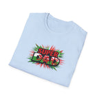 Super Dad Graphic T-Shirt — Wales Flag themed Retro Comic Father's Day Tee