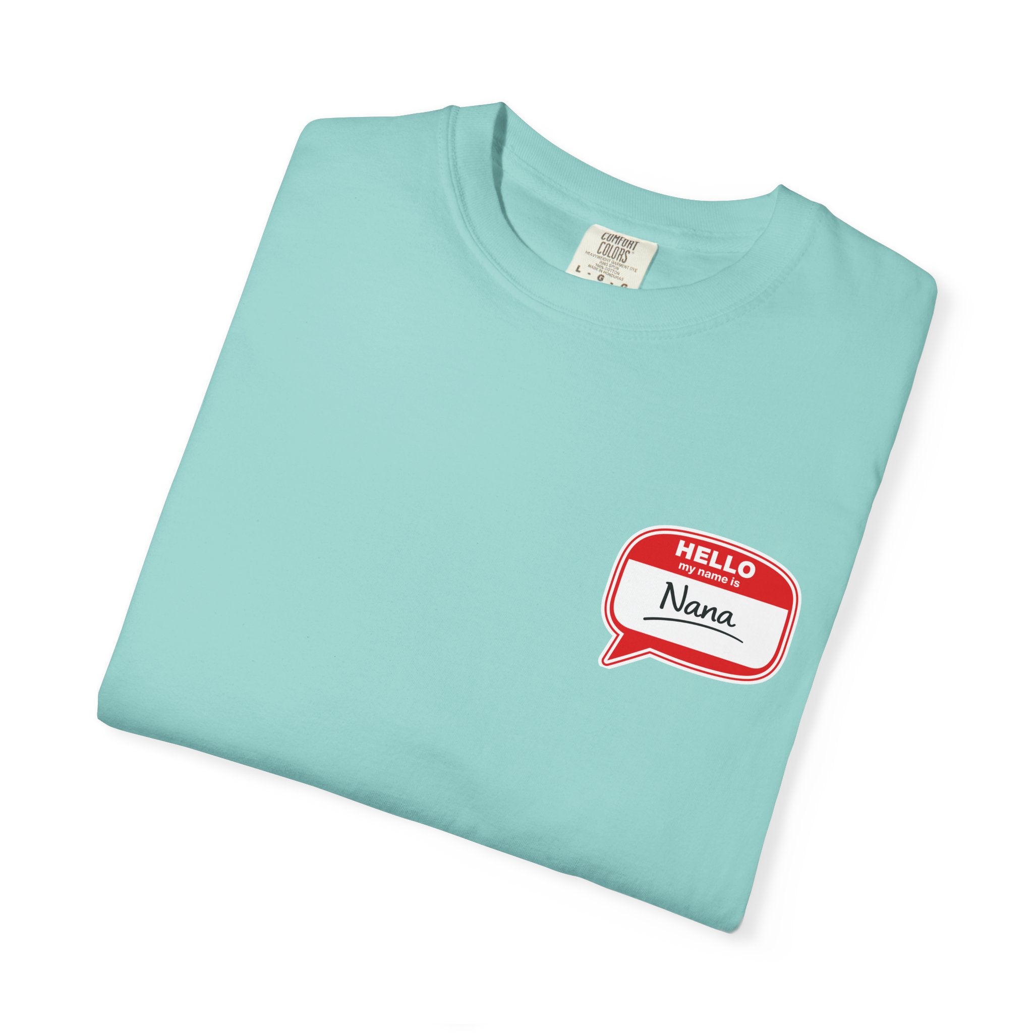 Nana Name Badge T-Shirt