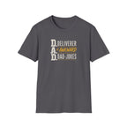 Dad T‑Shirt — D.A.D. "Deliverer of Awkward Dad‑Jokes" Funny Fathers Day Tee