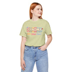 Grandma Floral Retro Tee — "Grandma" Names Design (Aileen • Wendy • Peyton)