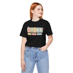 Granny Retro Nameplate T‑Shirt — Personalized Grandma Tee