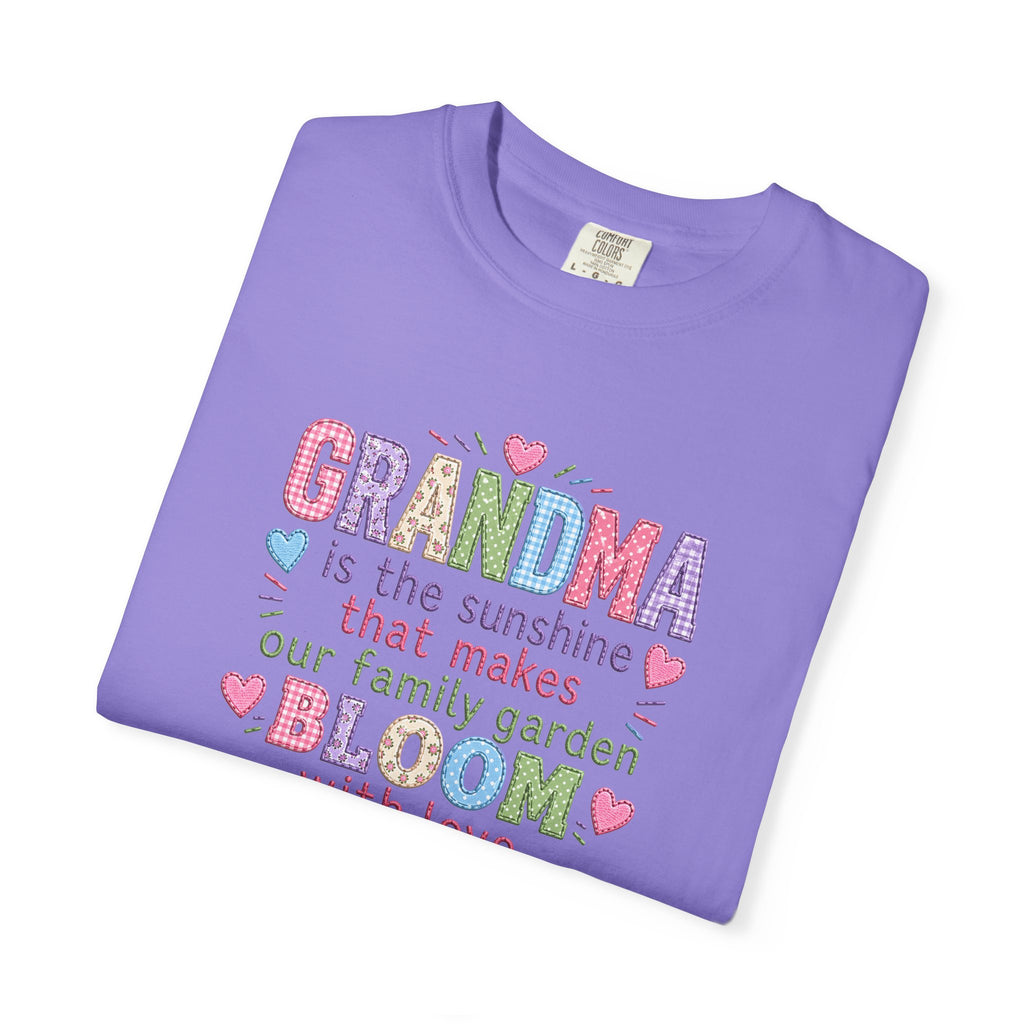 Grandma Is the Sunshine That Makes Our Family Garden Bloom T-Shirt