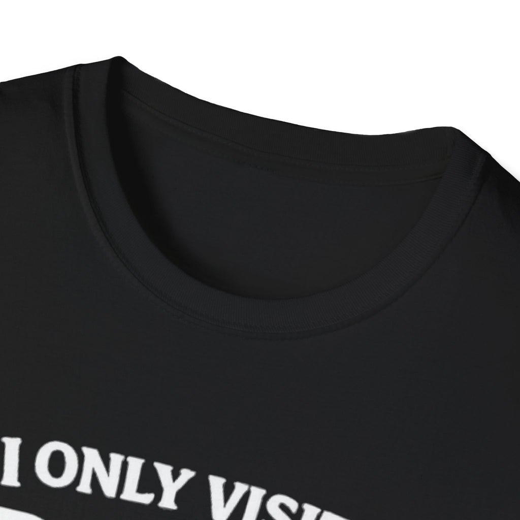 Grandad Biscuits T-Shirt — "I Only Visit Grandad for the Biscuits" Funny Grandpa Tee