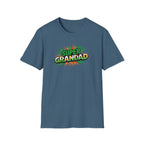 Super Grandad Ireland Flag/Irish themed T-Shirt — Retro Comic Style Gift for Grandpa (Father's Day, Birthday)