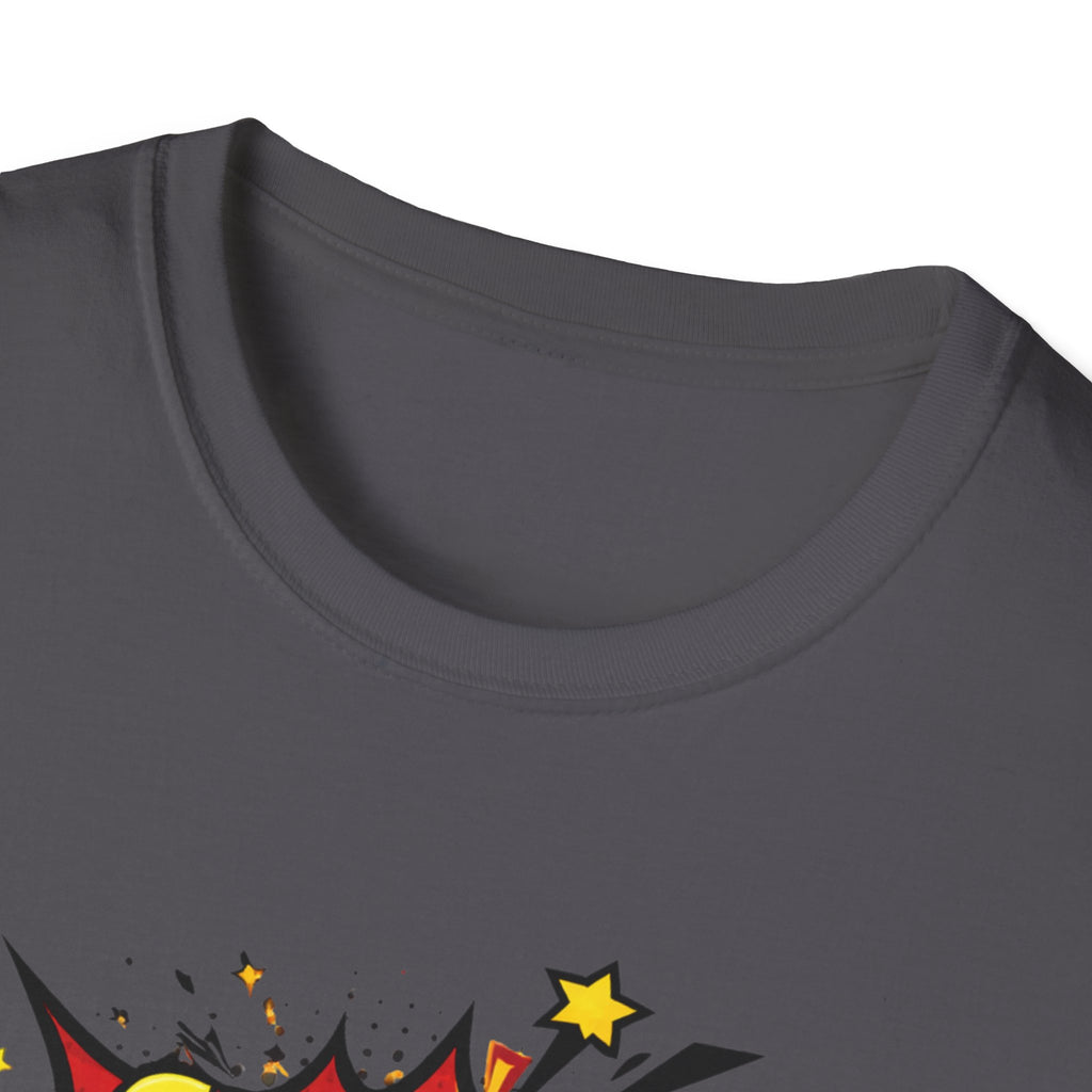 Super Grandpa T-Shirt – Comic Book Retro Graphic Tee for Grandfathers