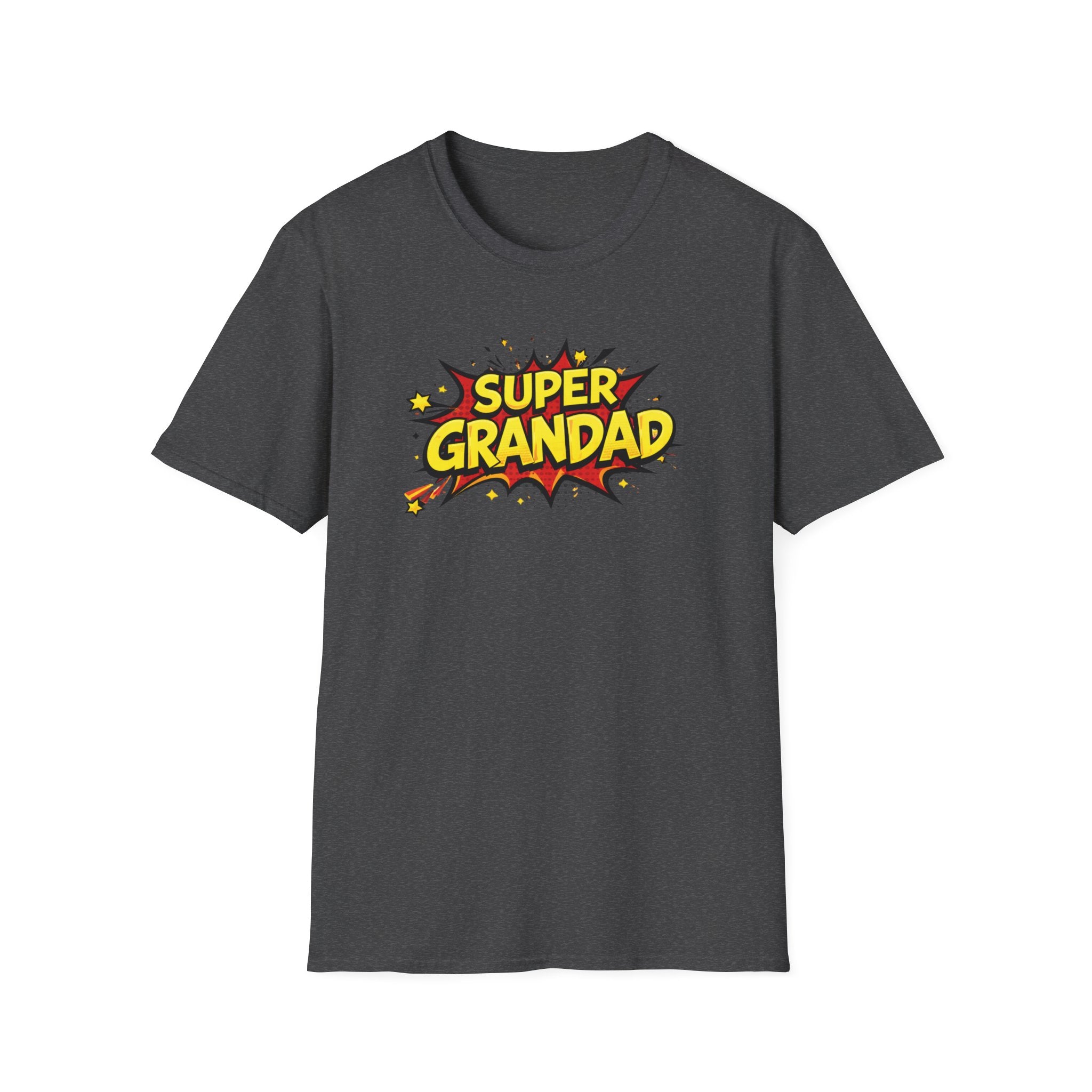 Super Grandad Comic-Style T-Shirt — Father’s Day Gift for Grandpa