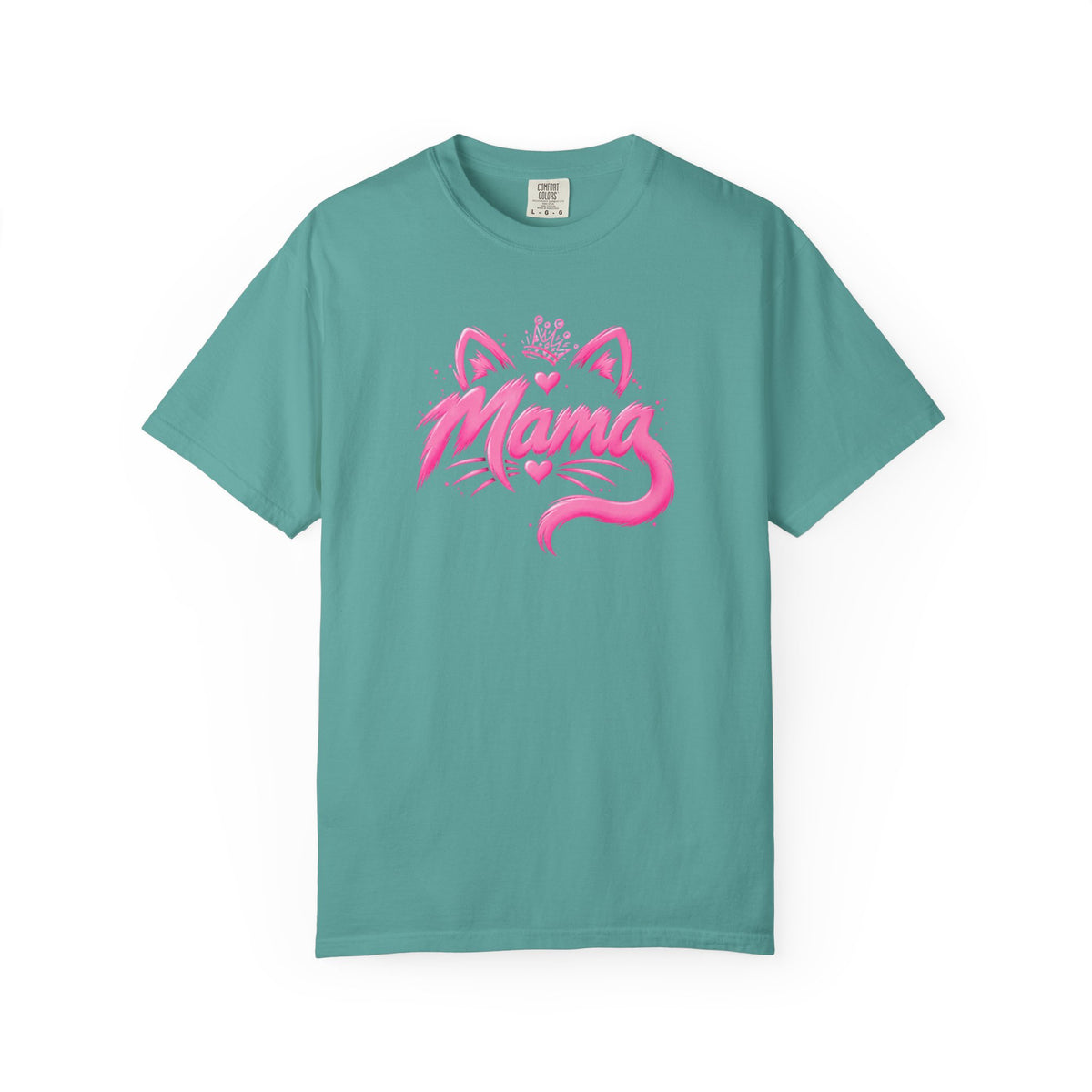 Mama Cat Crown T‑Shirt