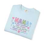 Nana Sunshine Floral T-Shirt — “NANA is the sunshine that makes our family garden bloom with love”