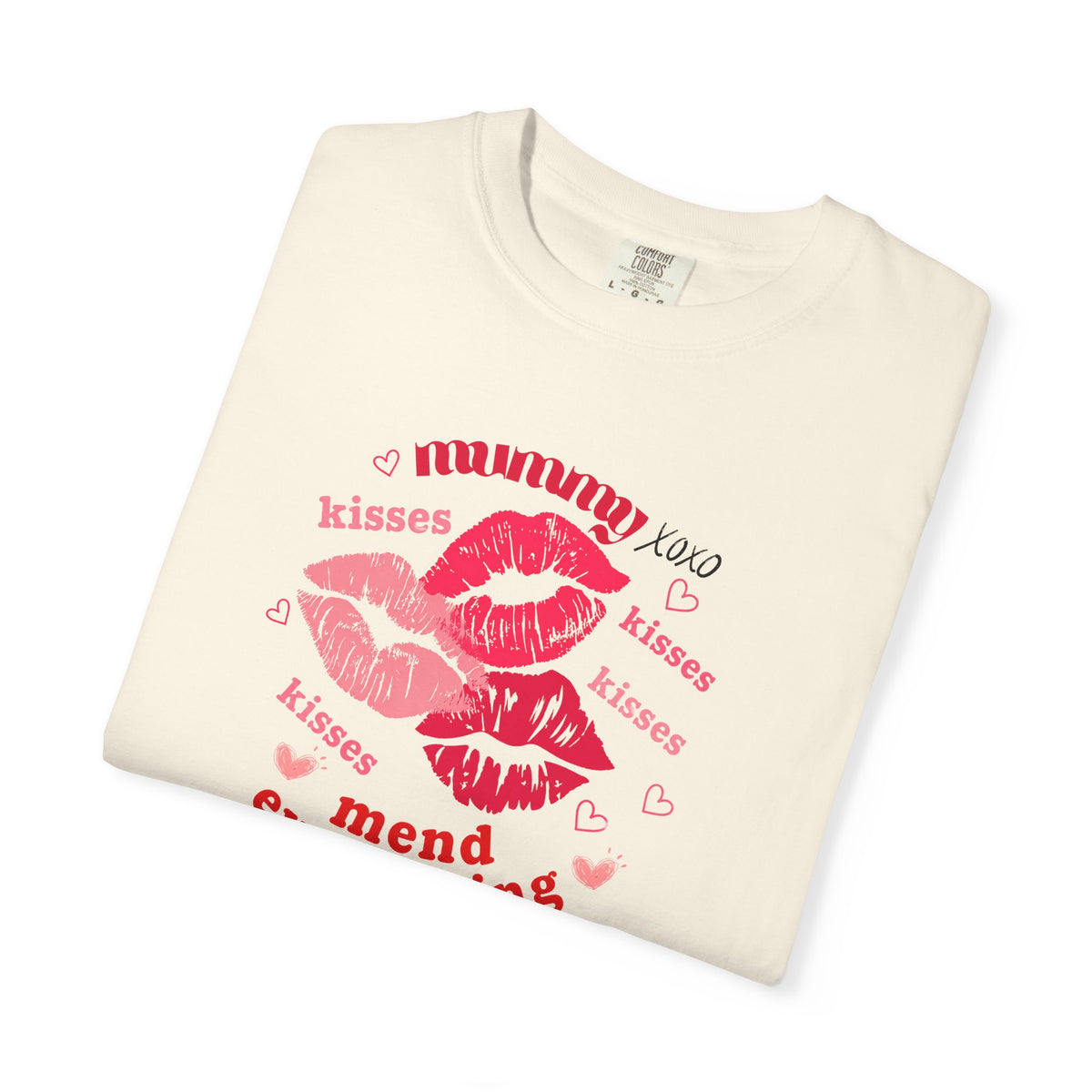 MUMMY — Mend Everything Kiss Print T-Shirt