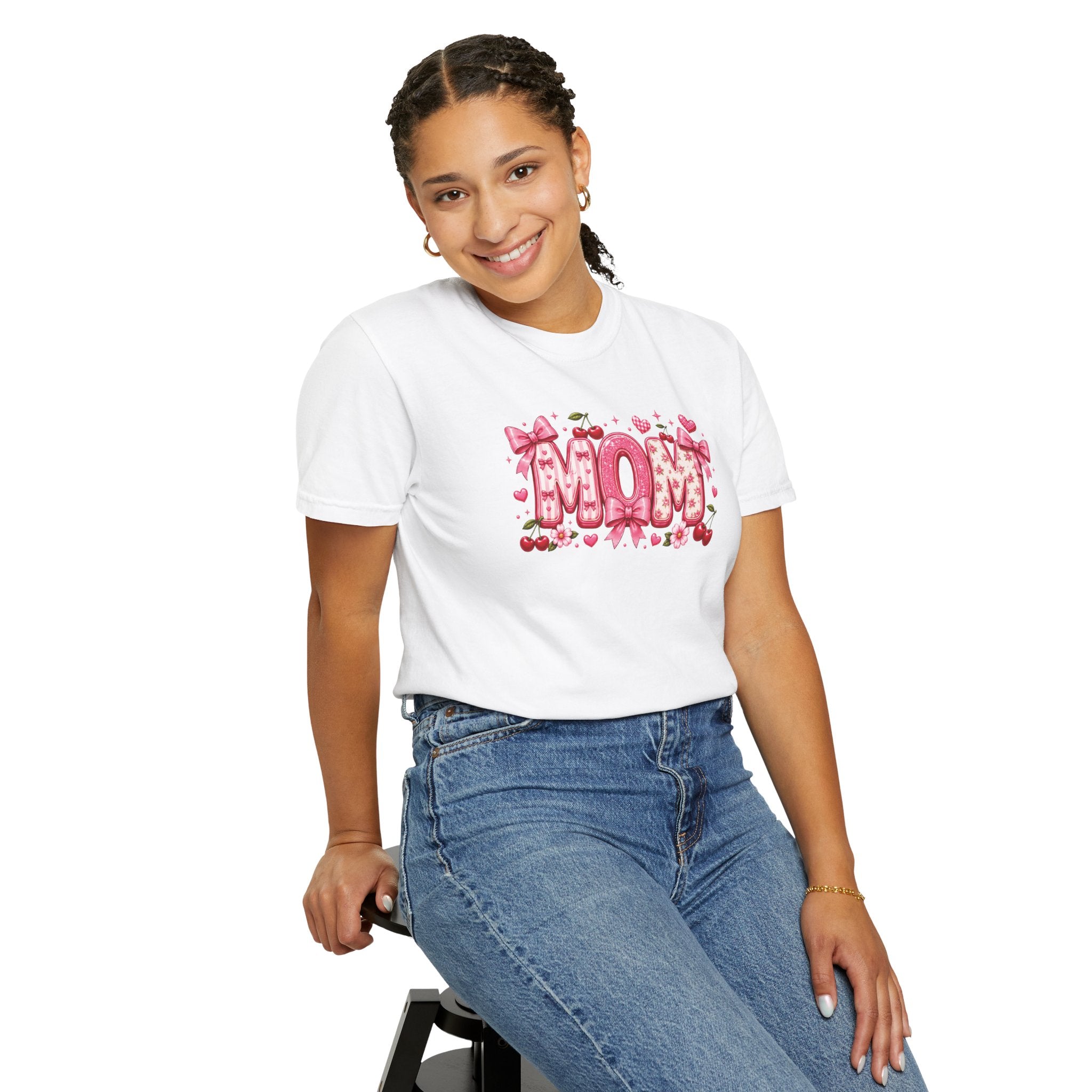 MOM Floral Heart T-Shirt