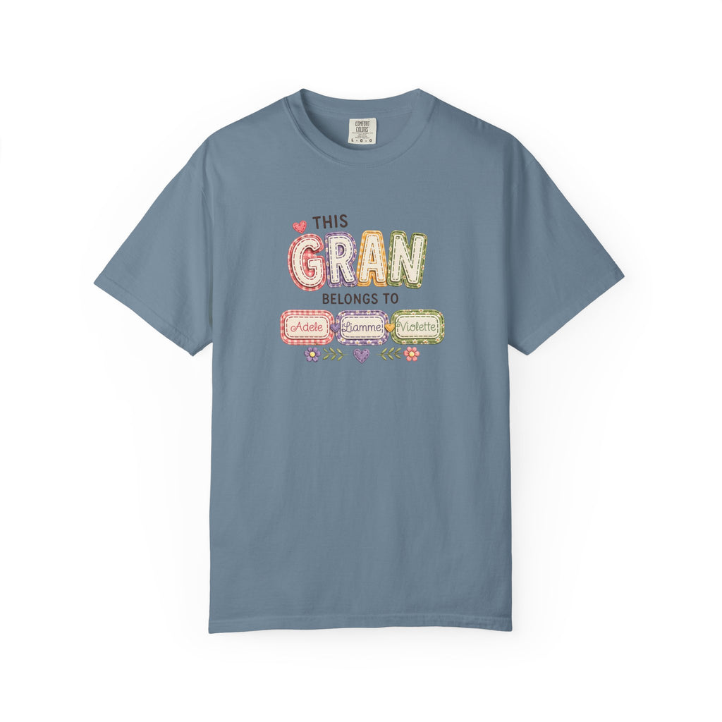 Gran Belongs To T-Shirt — Personalized "This Gran Belongs To" Family Names Tee