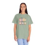 Nana Family Name T-Shirt — "This Nana Belongs To" Floral Grandma Gift