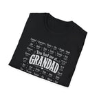 Grandad Word Cloud T-Shirt — "You had me at... GRANDAD" Father’s Day Gift