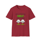 Grandpa’s Golf Buddies T-Shirt — Personalized Names on Golf Balls