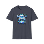 Gamer Dad T-Shirt — Blue Controller T-shirt