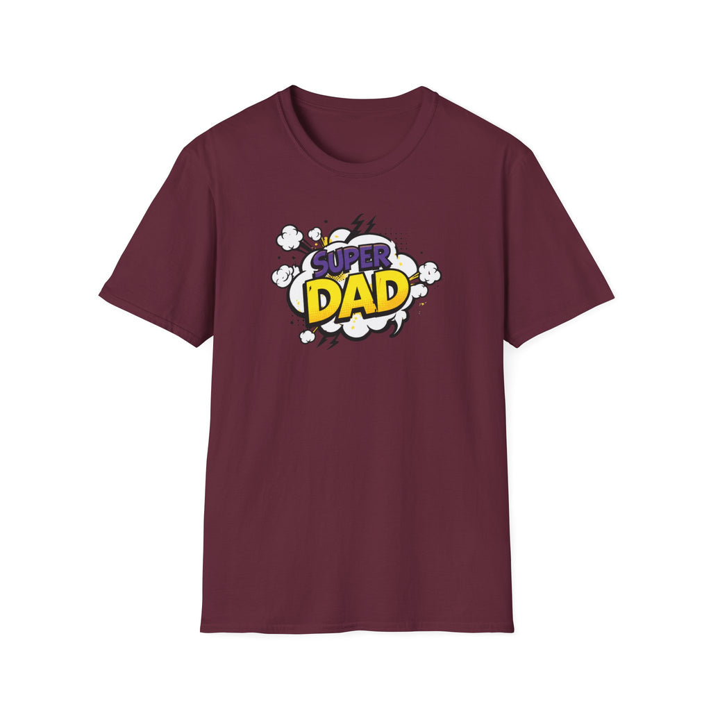 Super Dad T-Shirt — Comic Pop Art Father’s Day Gift