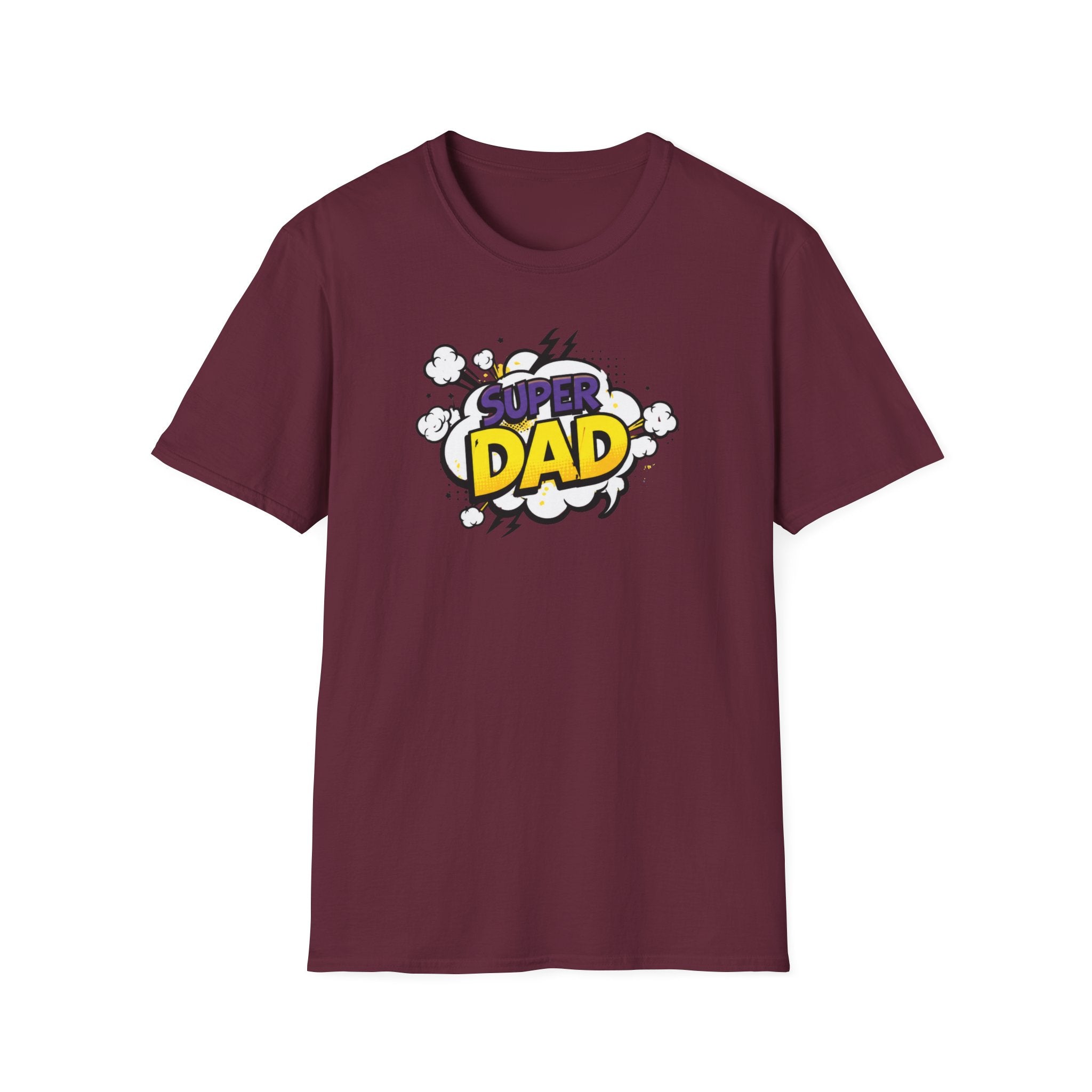 Super Dad T-Shirt — Comic Pop Art Father’s Day Gift