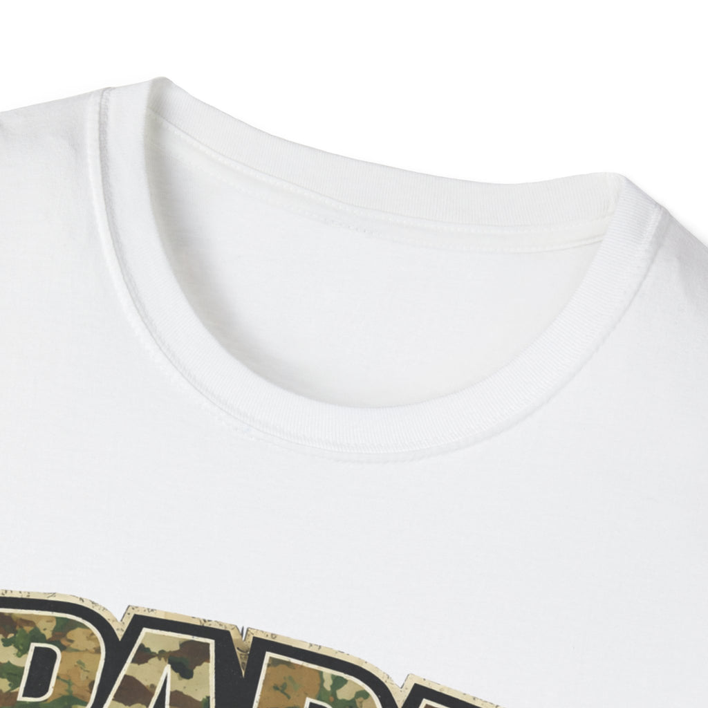 Papa Camo T-Shirt — "Papa Loves His Little Troops" Fathers Day Dad Tee