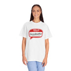 Hello My Name Is Grandmother T-Shirt - Retro Name Badge Tee for Moms & Grandmas