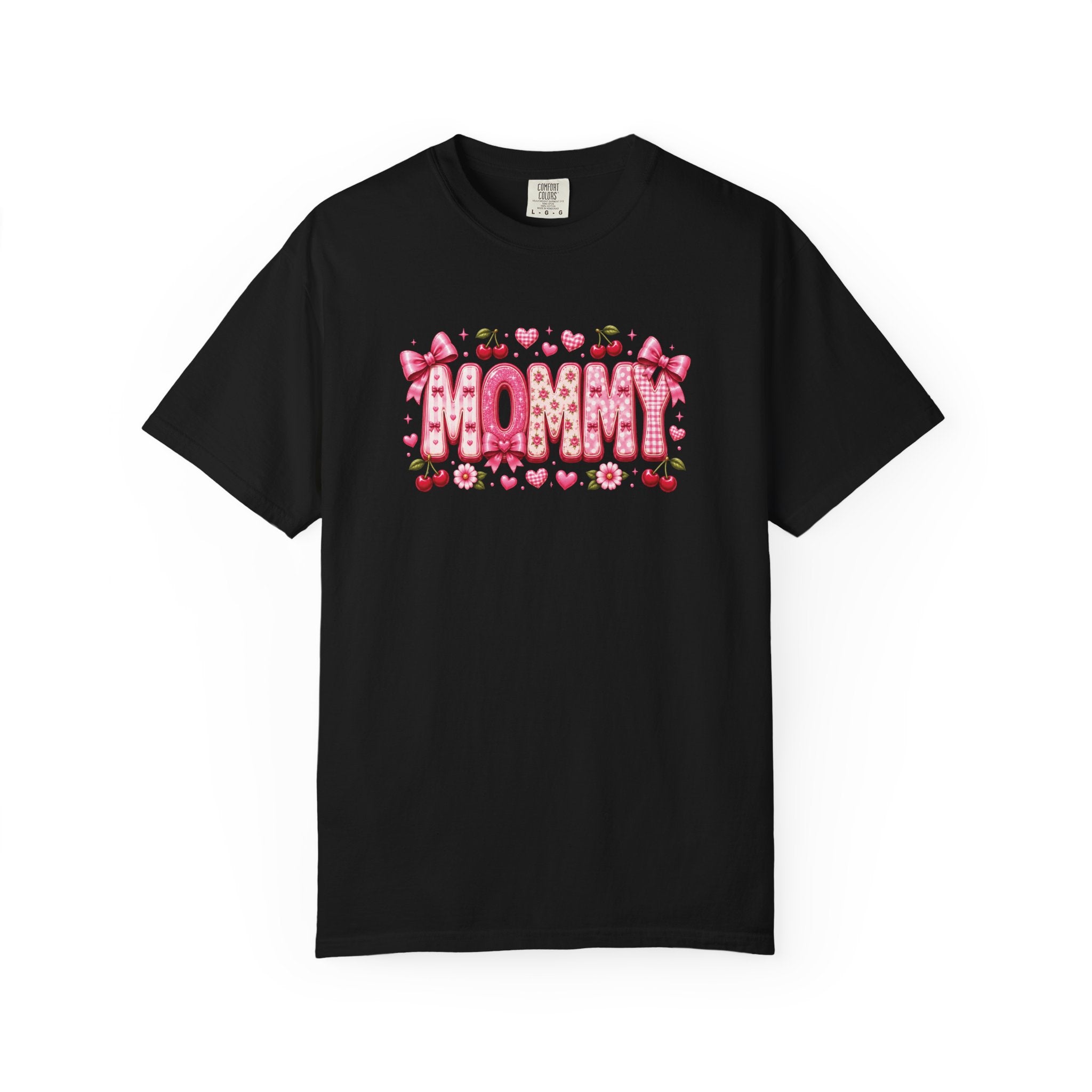 MOMMY Floral Heart T-Shirt