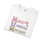 MUM Acronym T-Shirt – "Mildly Unhinged, Multitasker" Funny Mom Shirt