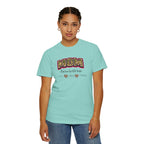 Mom Camo Graphic T-Shirt — "MOM Most Loved Her Little People" Floral Heart Tee