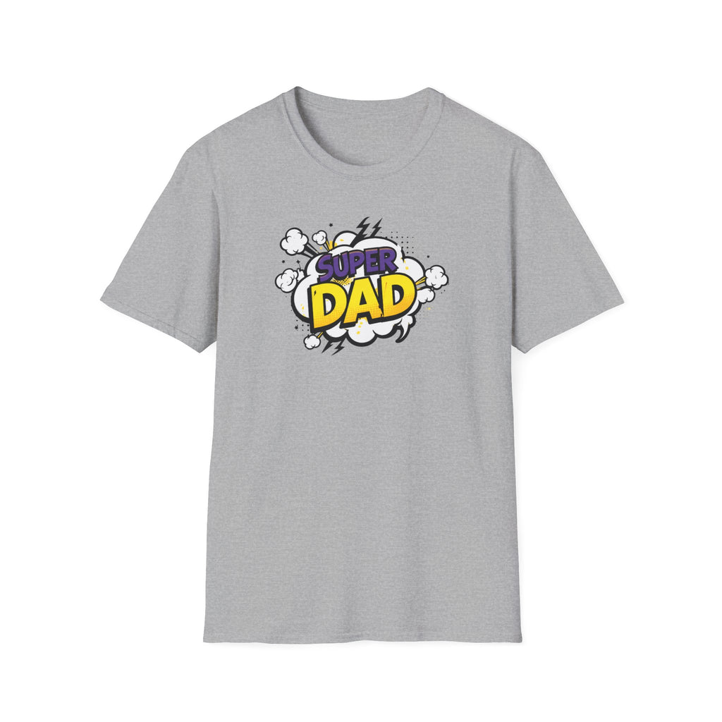 Super Dad T-Shirt — Comic Pop Art Father’s Day Gift