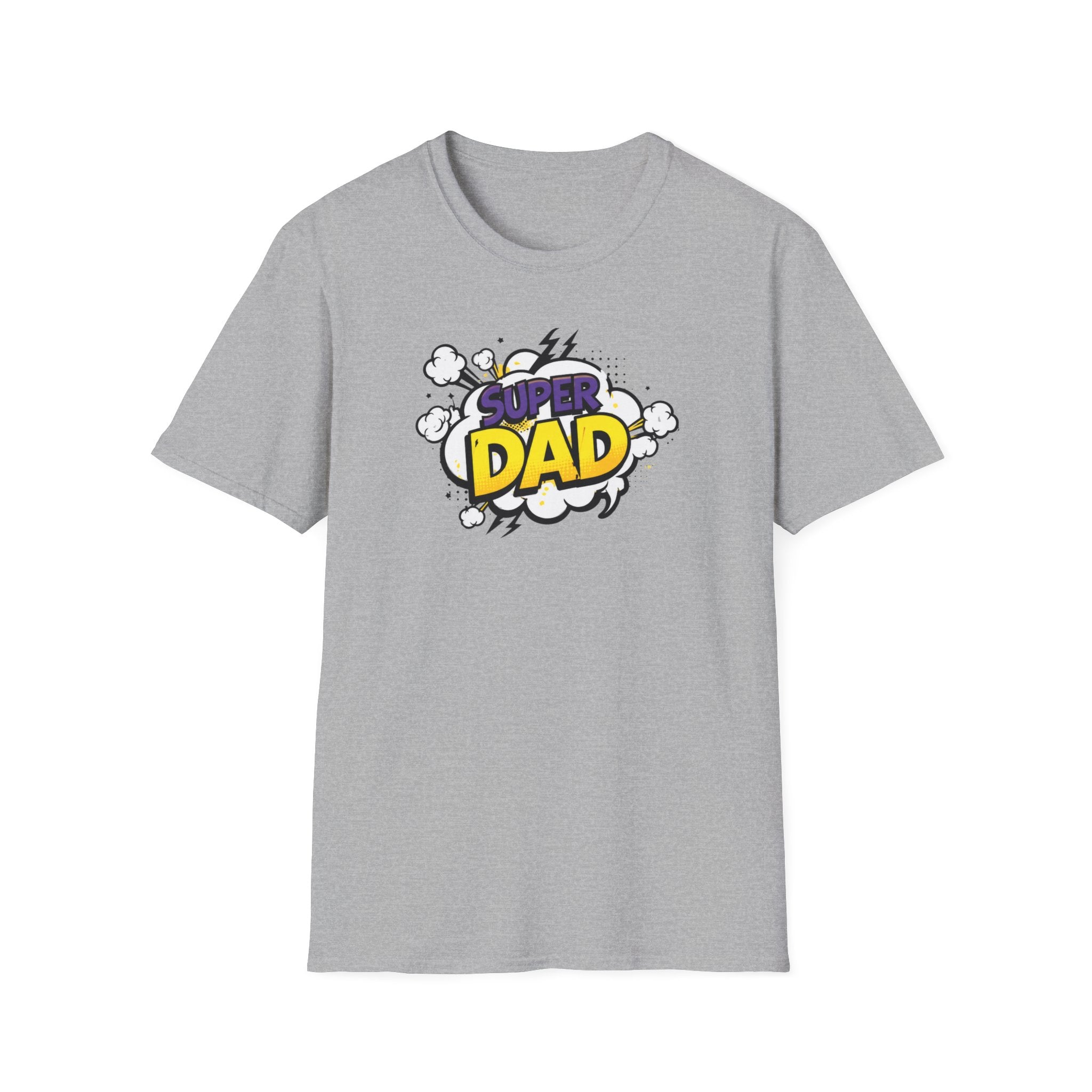 Super Dad T-Shirt — Comic Pop Art Father’s Day Gift