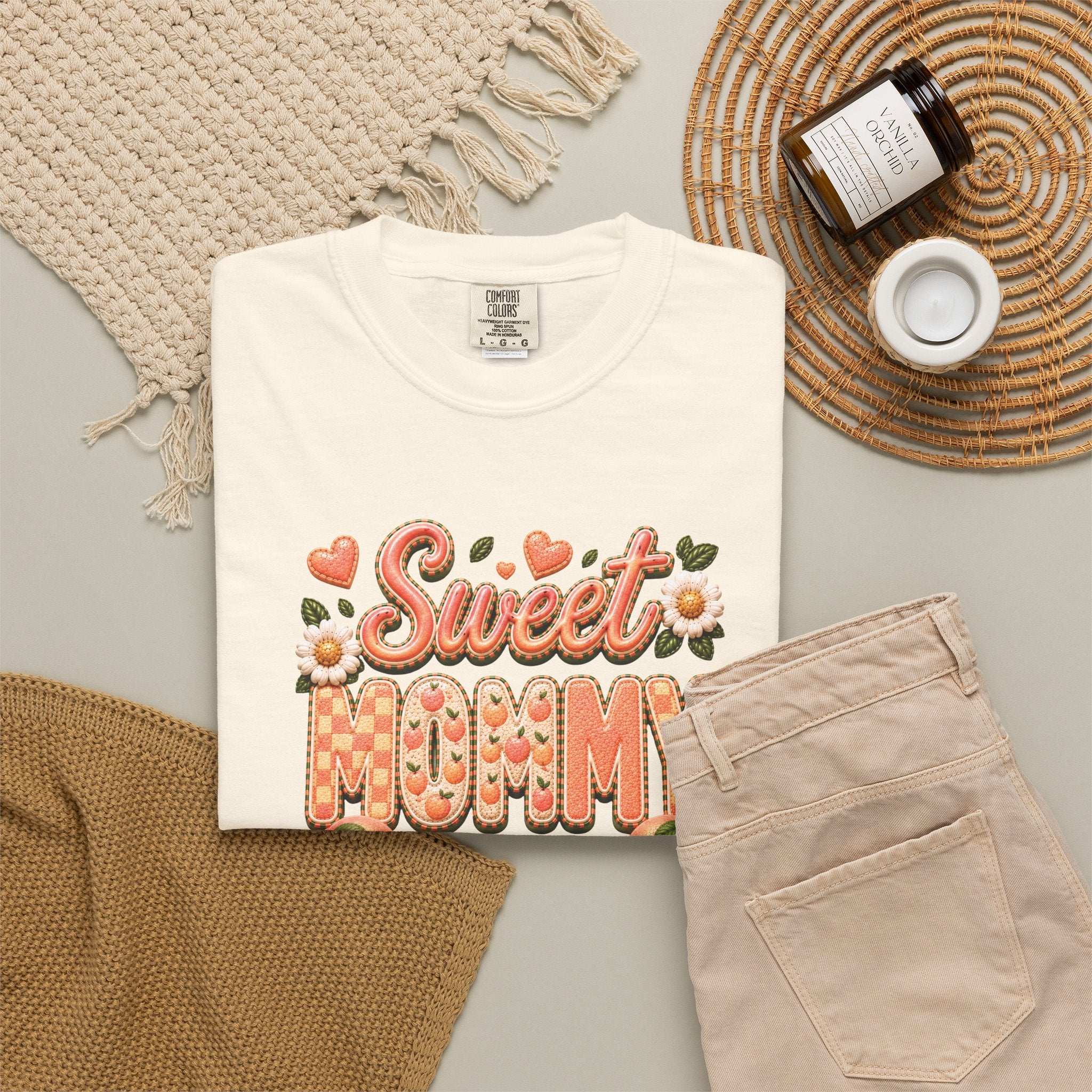 Sweet MOMMY Peach Tee