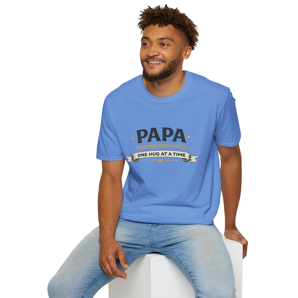 Papa "Making Memories One Hug at a Time" T-Shirt