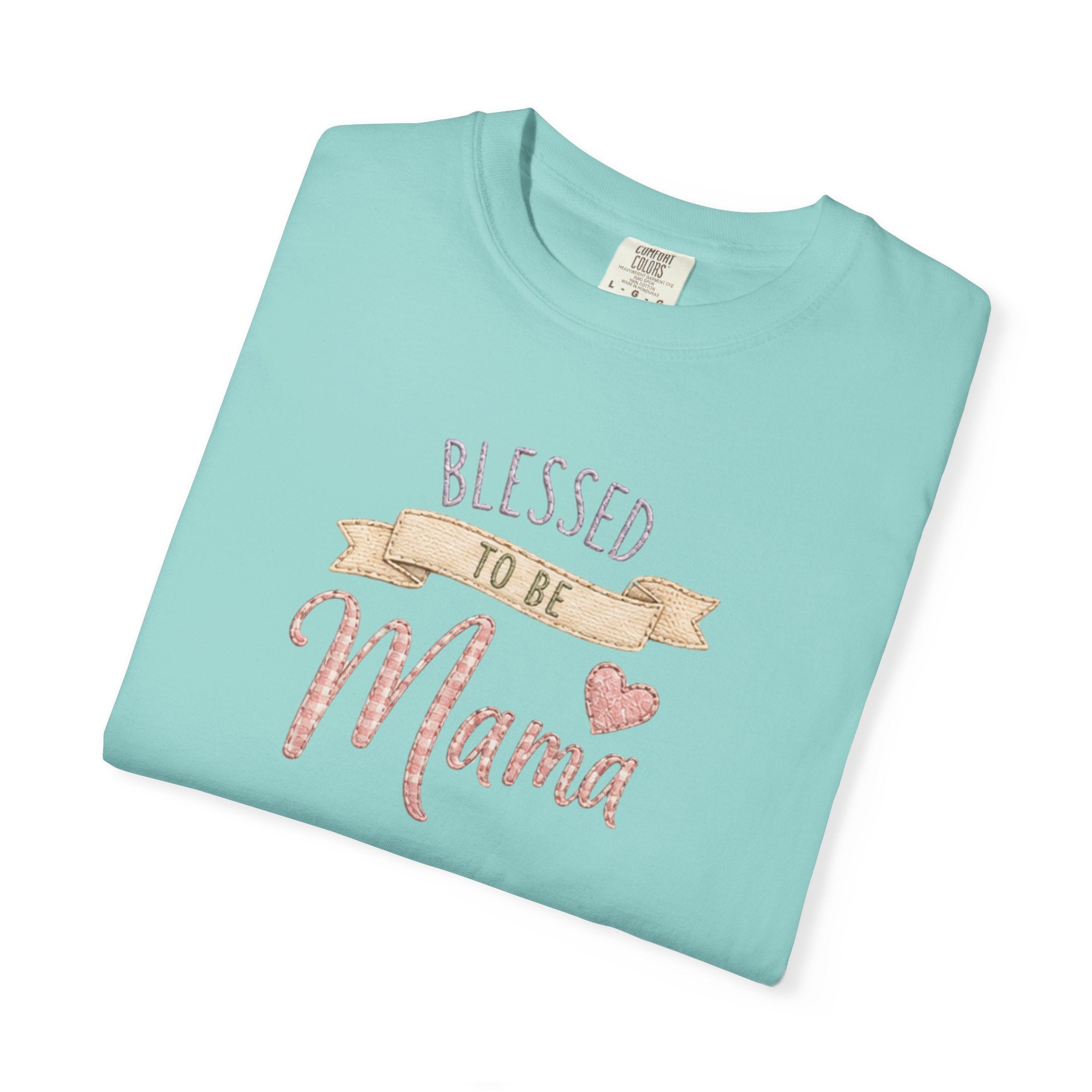 Blessed to Be Mama T-Shirt — Cute Mom Pregnancy Announcement Tee