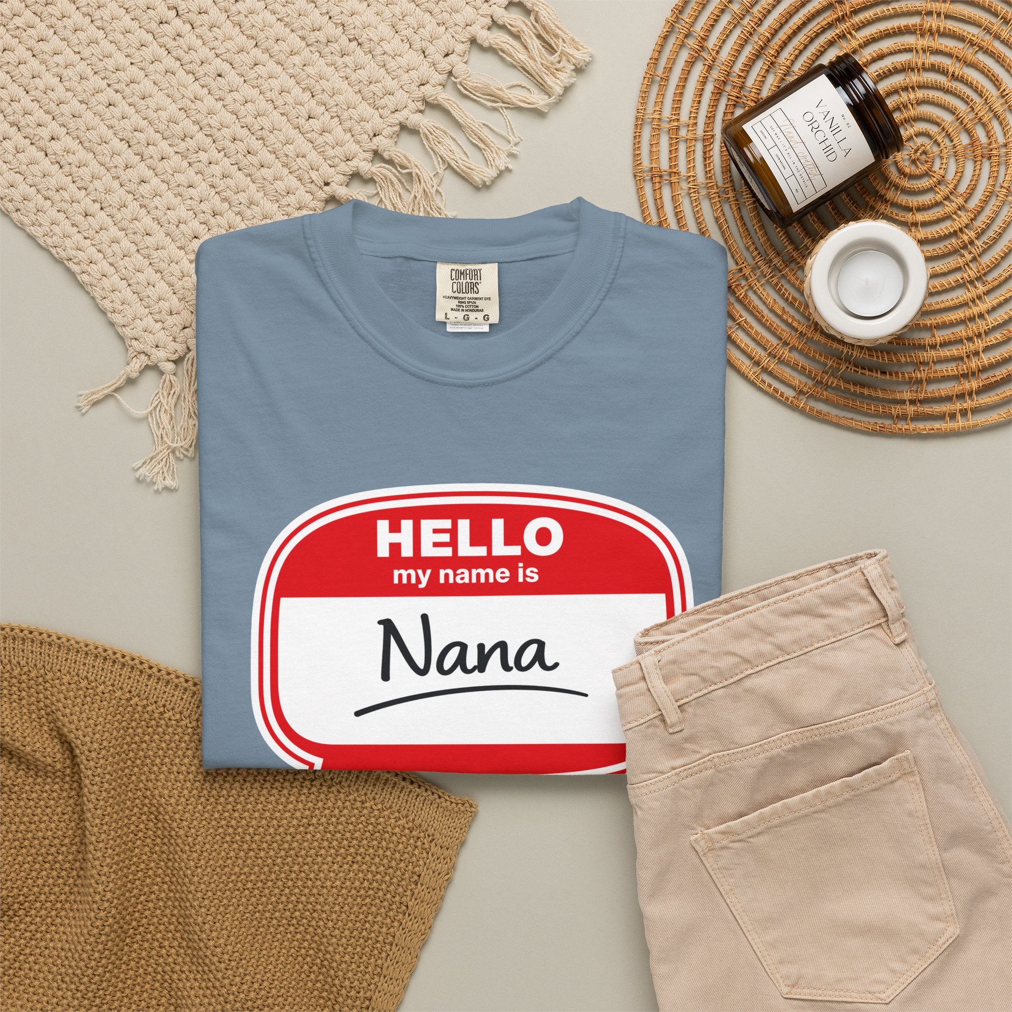 Hello My Name Is Nana T-Shirt