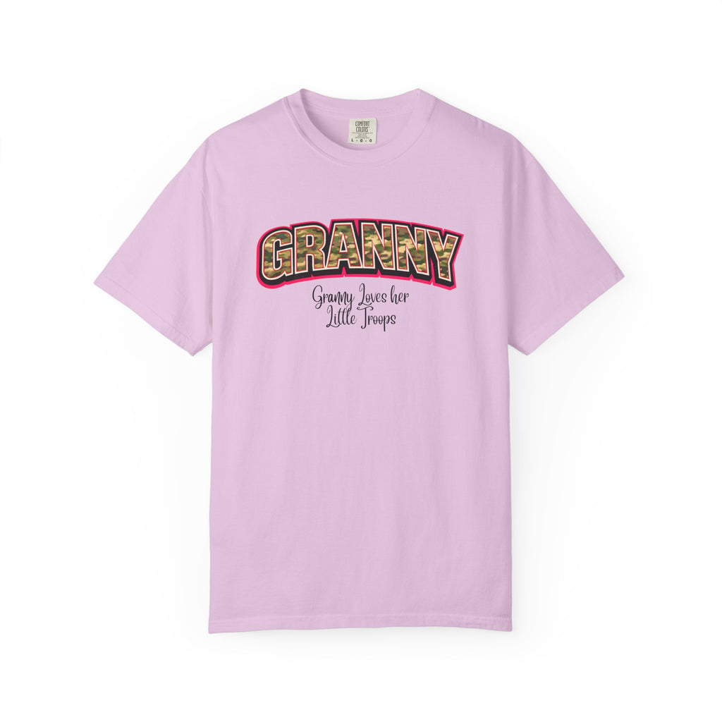 Granny "Granny Loves Her Little Troops" Graphic T-Shirt