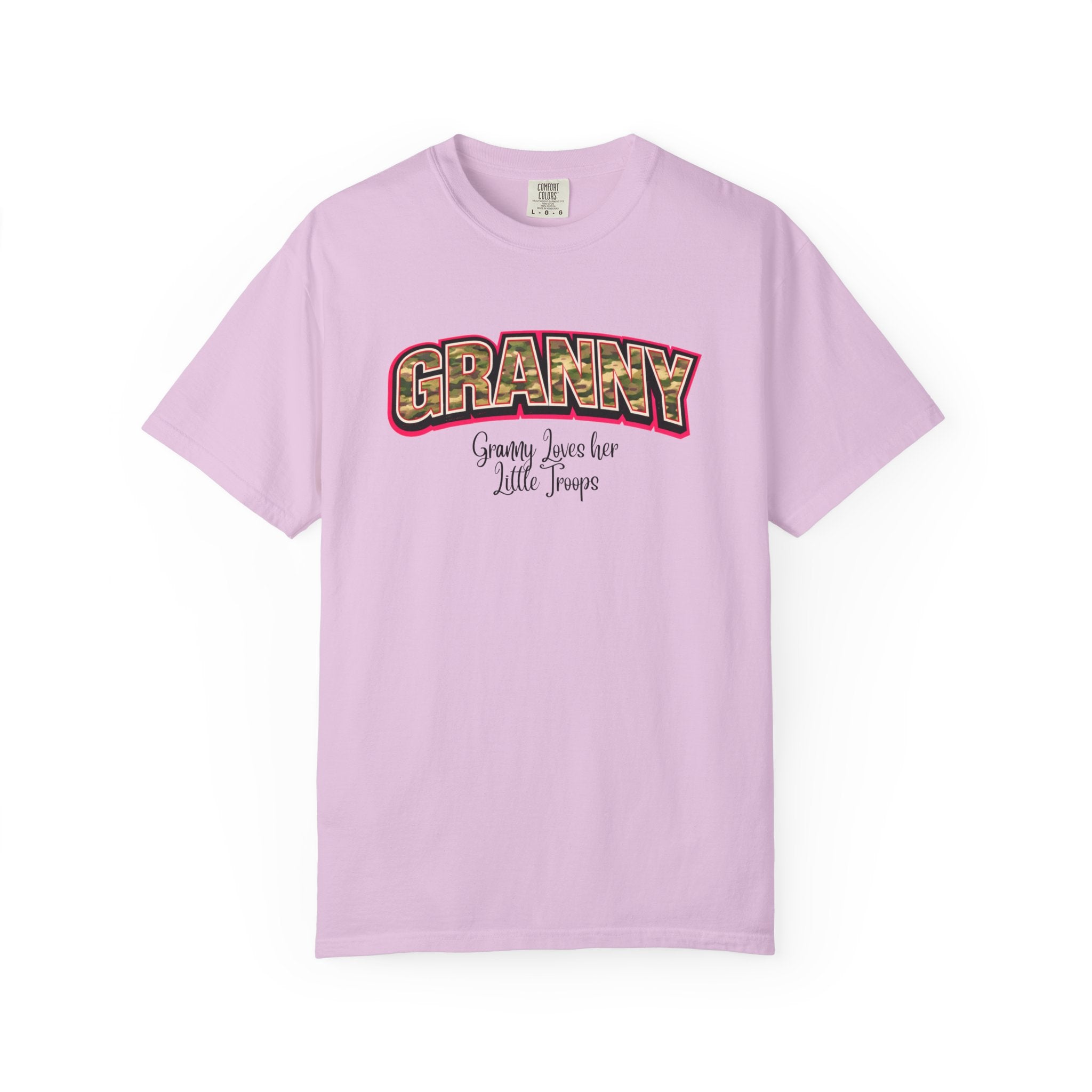 Granny "Granny Loves Her Little Troops" Graphic T-Shirt